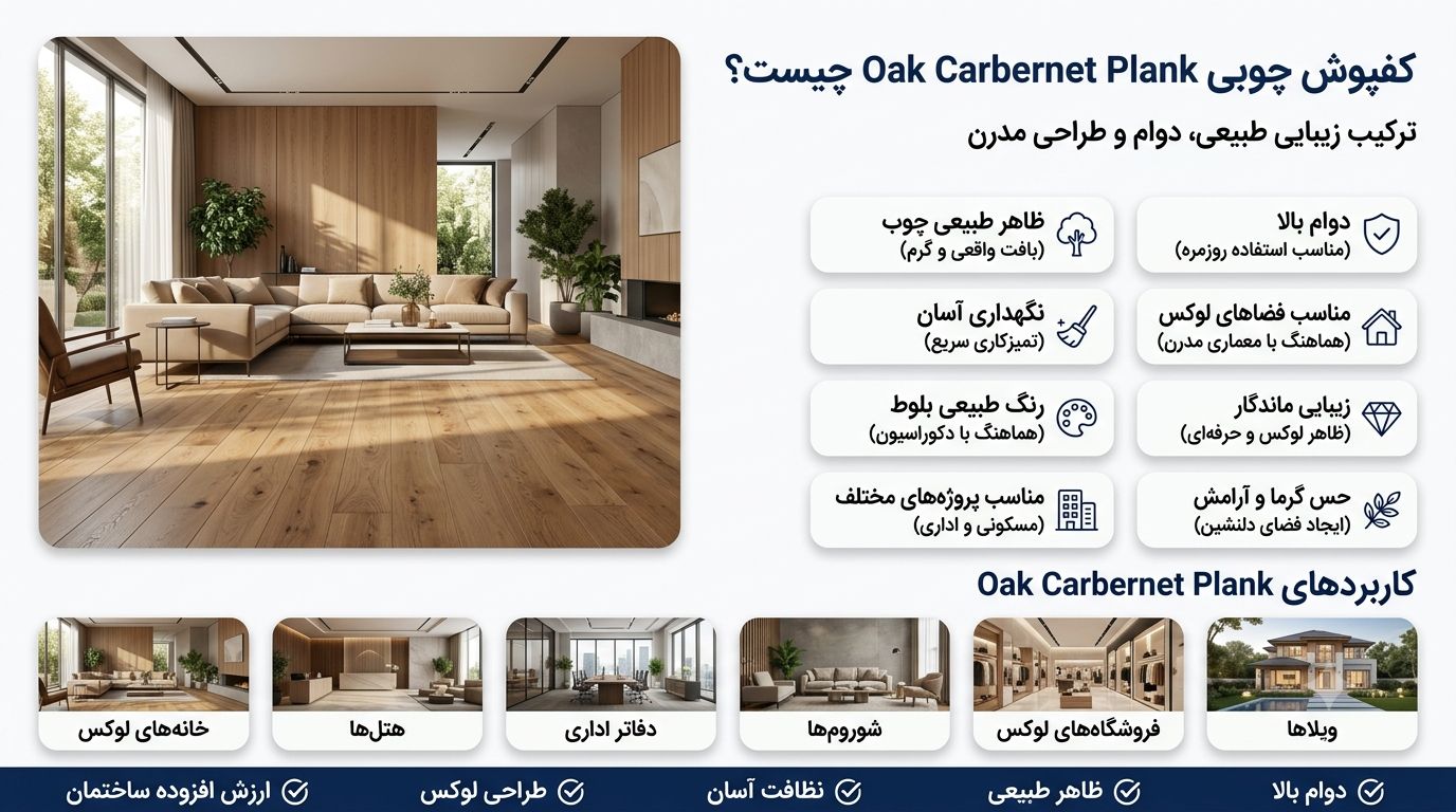 کفپوش Oak Carbernet Plank چیست؟